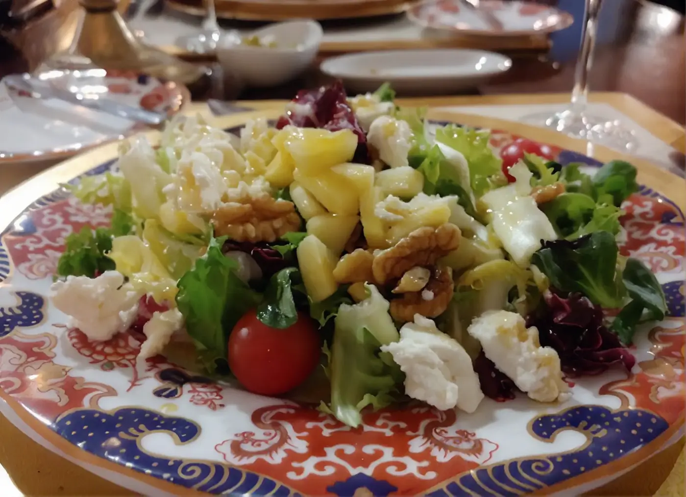 A dish served at the palace