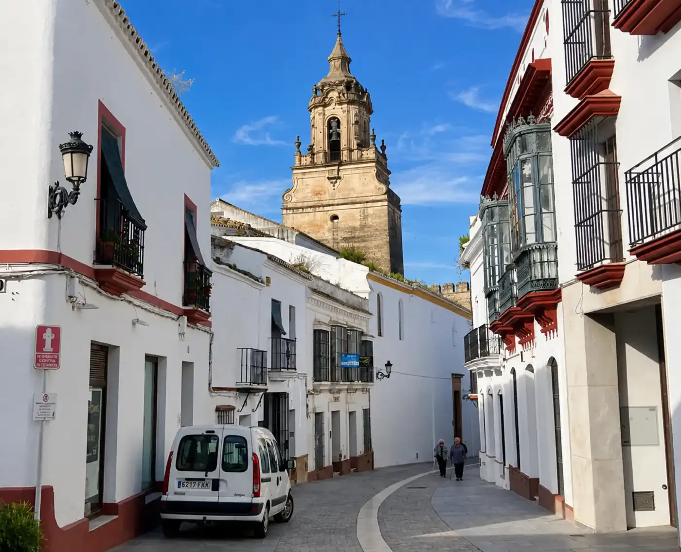 The historic streets of Carmona